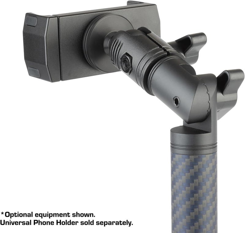 Bulletpoint Locking Adjustable Carbon Fiber Kevlar Mounting Arm with Articulating Joint Dual 20mm Socket Ends (7cm-to-1cm) - Image 5
